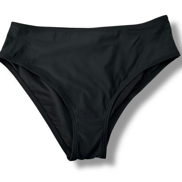 NEW DKNY Black Tankini Swimsuit Set Size Small / Medium Twist Front Mid Rise NWT - Picture 8 of 11